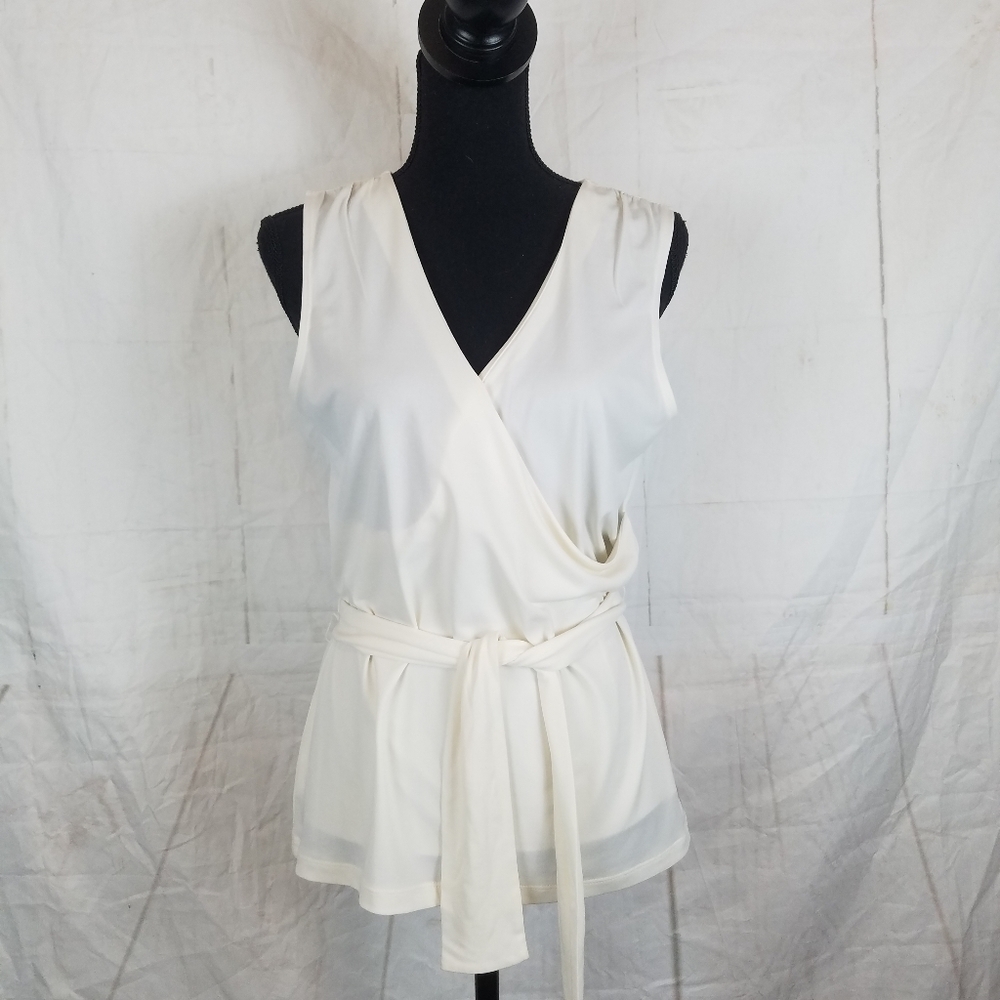Josephine faux wrap top